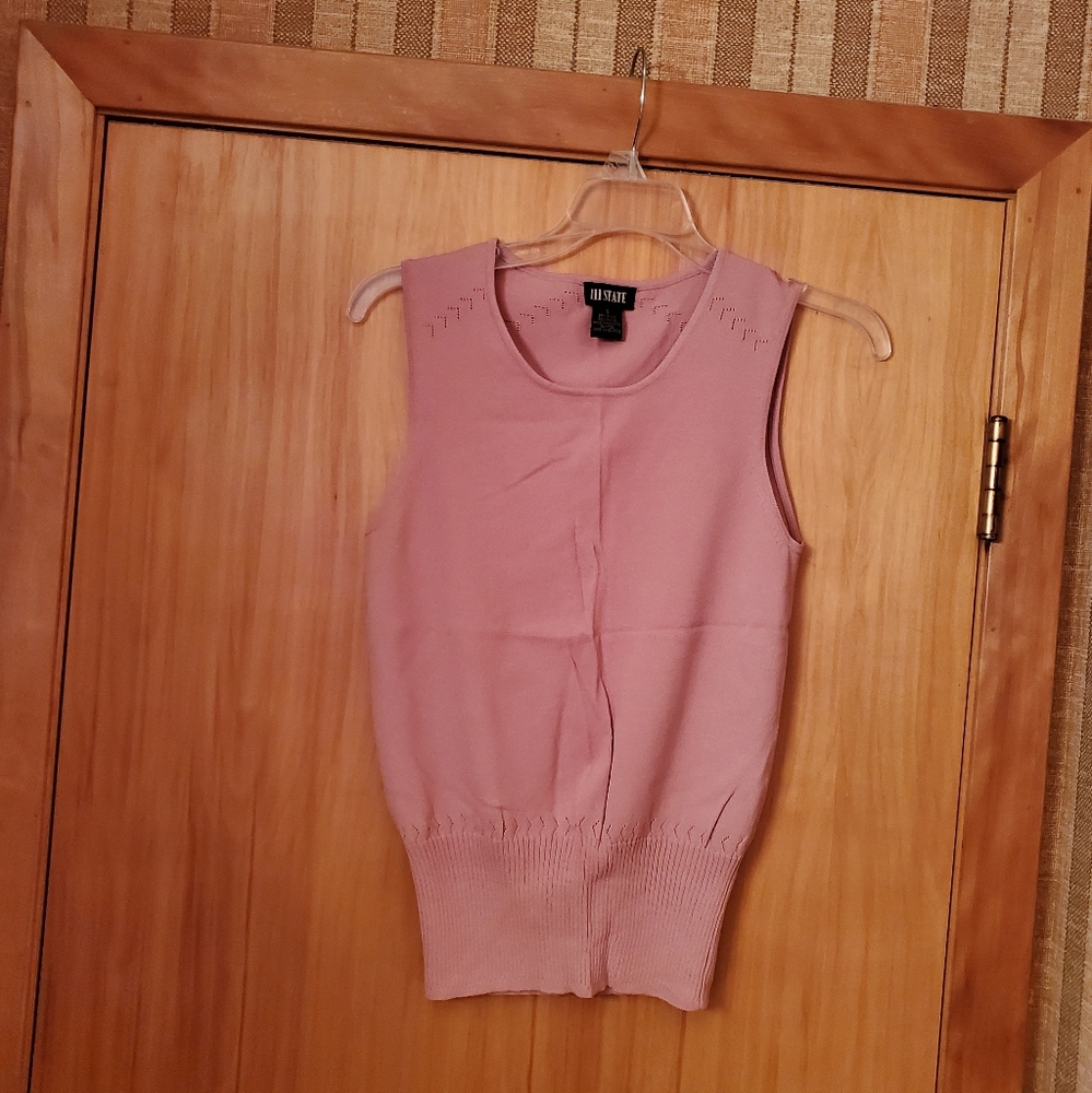 111 State sweater vintage vest top